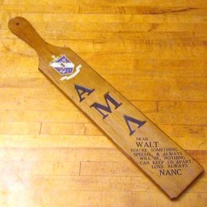 Fraternity Paddle, Vintage